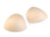 1 Paar BH-Körbchen/Schalen in hautfarbe/beige Fb0097 - Gr.XS