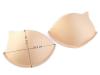 1 Paar BH-Körbchen/Schalen in hautfarbe/beige Fb0097 - Gr.40