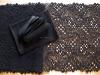 1 Pkt. Materialpaket "Black Wonder" Spitzenslip