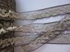 5m Raschel-Spitze in mocca und gold Fb0175 - 1,8cm
