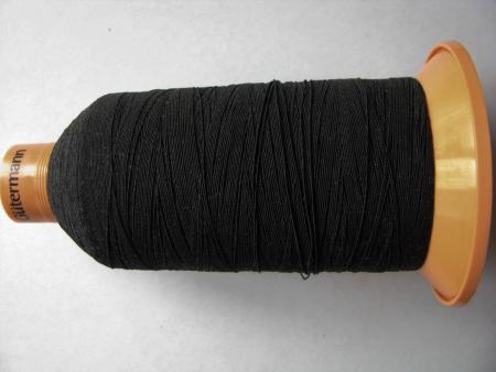 1 Kone elastisches Garn in schwarz Fb4000