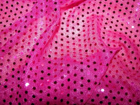 1m Pailletten-Stoff in pink Fb1420 - 1.10m