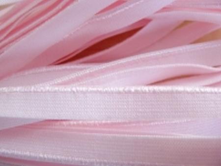6m Paspelgummi in baby-rosa Fb1056 -  9mm 