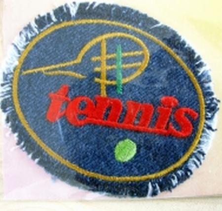 Bügelbild -Tennis-
