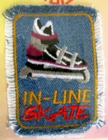 Bügelbild -Inline Skating-