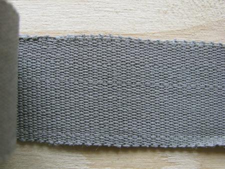 5m Ripsband/Gurtband in metallgrau Fb0415 - 20mm 