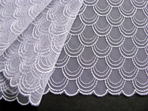 1m besticke Dessous-Spitze in rein-weiß Fb2000