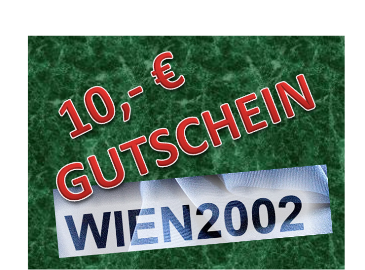 Geschenk-Gutschein für 10,00 Euro -Aktion minus 2%!