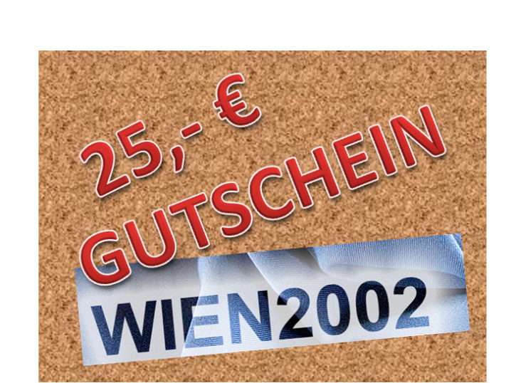 Geschenk-Gutschein für 25,00 Euro - Aktion minus 3%!