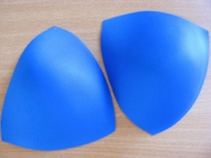 1 Paar BH-Körbchen/Schalen in gobelin-blau 40er