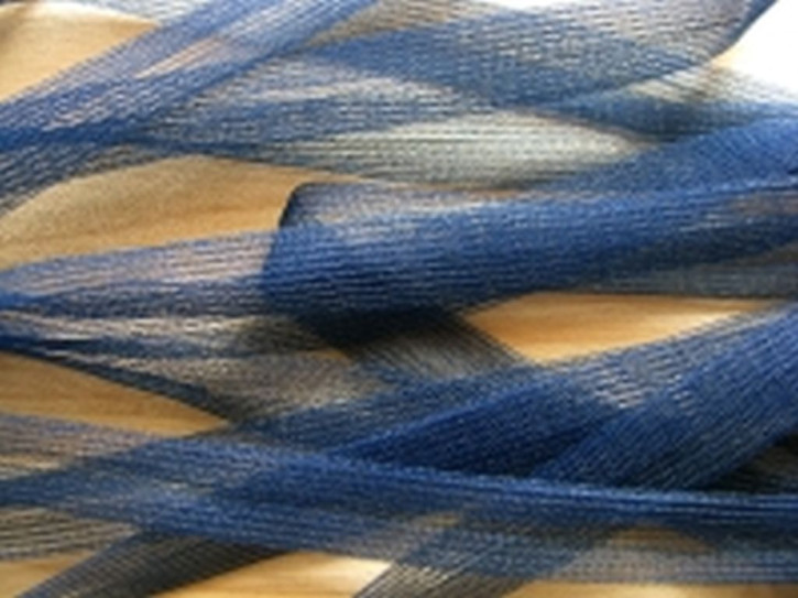 10m Charmeuse-Bändchen in neptun-blau Fb0816