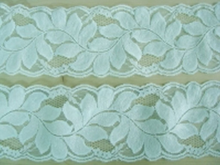 1m zarte Spitze in zarten mint Fb0407 -8cm