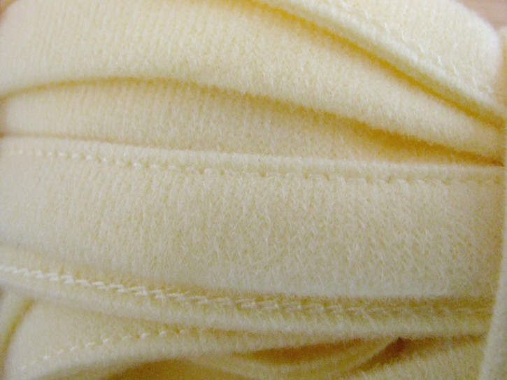 1m Bügelband in vanille-gelb Fb0781 - 10mm