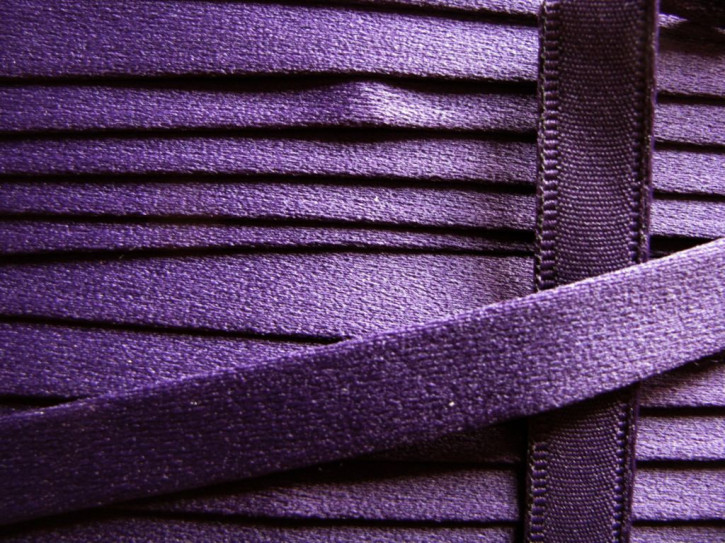 1m Bügelband in dunklem violett Fb0046