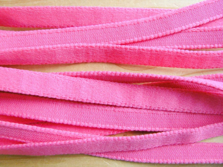 1m Bügelband in pinkigem, kräftigem flamingo Fb0103