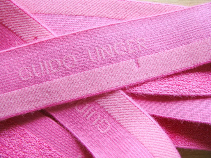 4m Bundgummi "Guido Unger" in pink Fb1423