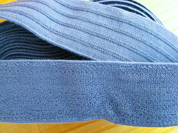 4m Bundgummi in quellen-blau Fb0583 - 37mm