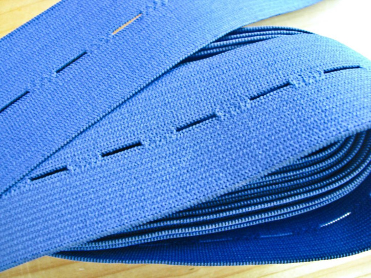 4m Bundgummi in korn-blau Fb1463