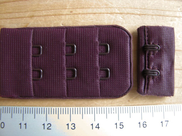 BH-Verschluss - aubergine Fb0793