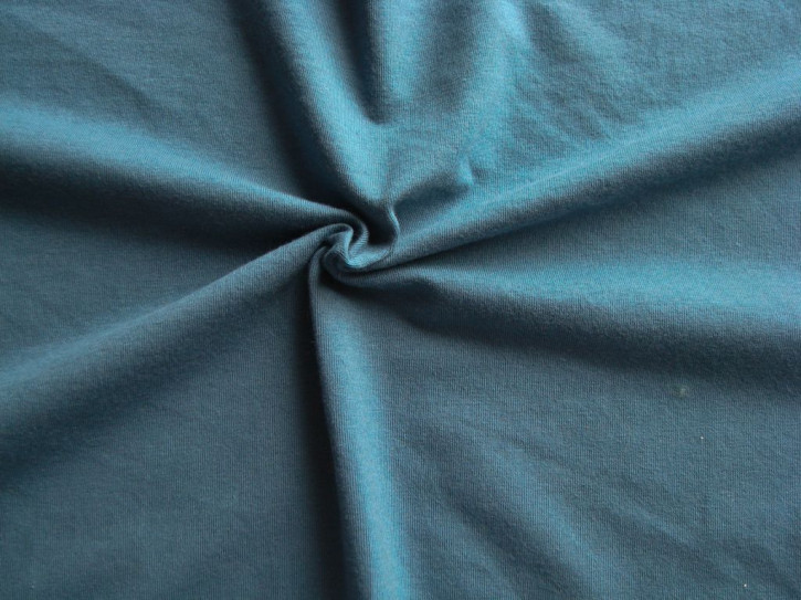 1m Fein-Jersey in polar-blau Fb1275 ins hellem petrol - 1,55m
