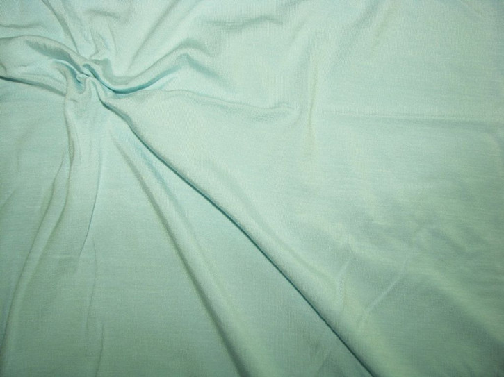 Soft-Jersey in mint/helles türkis-blau Fb0407