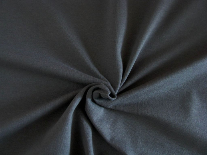 1m Fein-Jersey in schiefer-grau Fb1452 - 1,55m