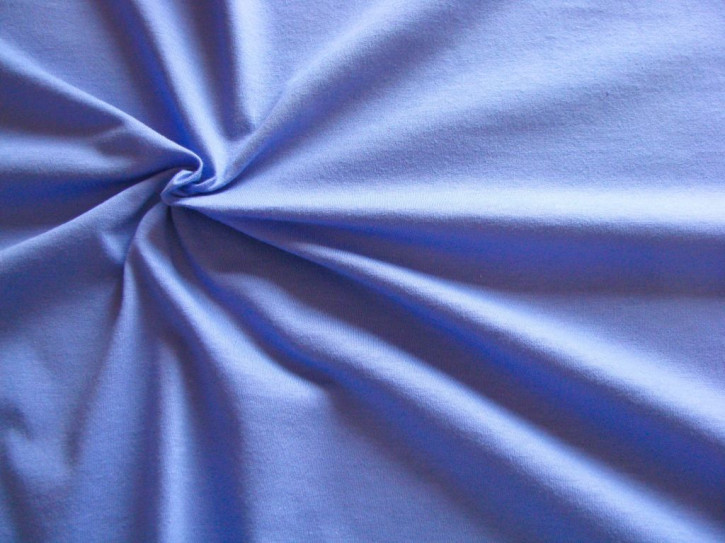 1m Fein-Jersey in kräftiger anemone Fb1085 Richtung lapislazuli -  1,40m