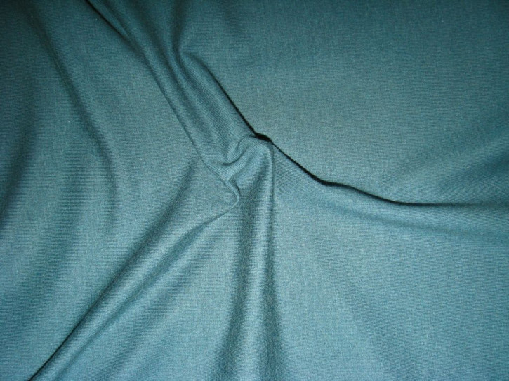 1m Fein-Jersey in petrol Fb0485 - 1,50m