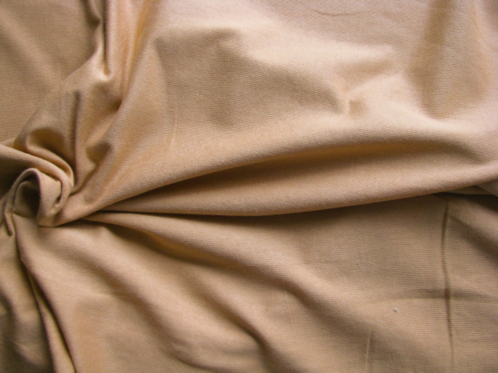 1m Fein-Jersey in pudrigem nougat Fb0281 -  1,40m