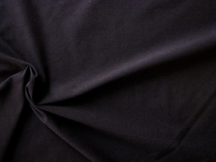 1m Fein-Jersey in schwarz Fb4000 - 1,50m