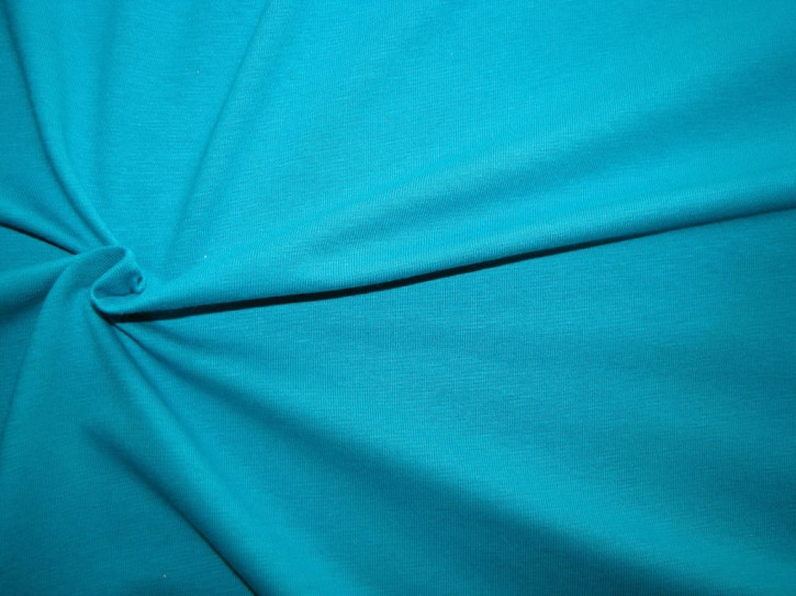 1m Fein-Jersey in arizona-blau/türkis-blau Fb0692 - 1,70m