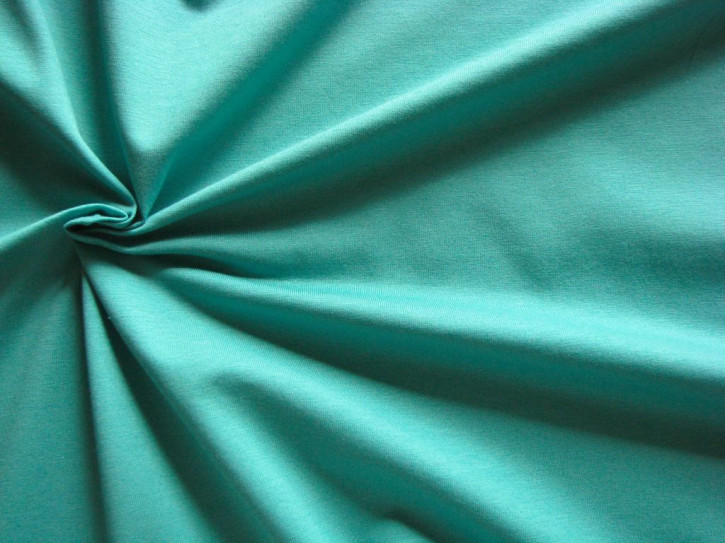 1m Fein-Jersey in hellem opal-türkis Fb0232 - 1,55m