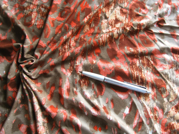 1m bi-elastischer Jersey "Hot Earth" -1,50m