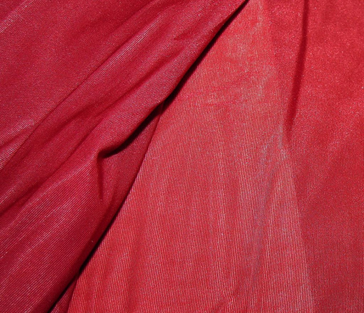 1m elastisches, glänzendes "Tüll"-Netz in kirsch-rot Fb0504 - 95cm