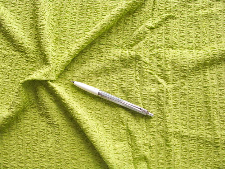 1m bi-elastisches Mischgewebe in kiwi-grün Fb1146 - 1,40m