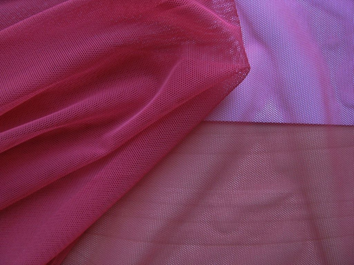 1m bi-elastischer Wäschetüll in fuchsie Fb1422