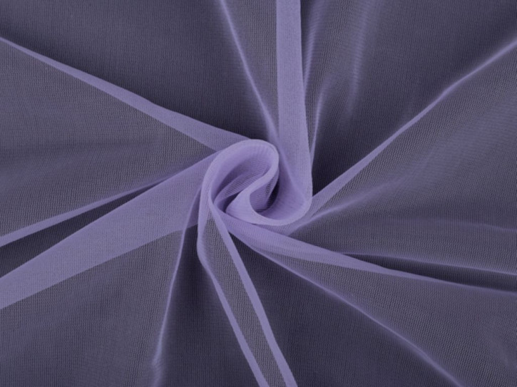 1m Chiffon-Stoff in flieder/zartem milka Fb0009