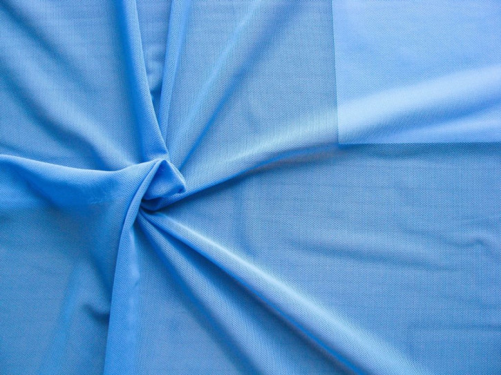 1m bi-elastischer Wäschetüll in gobelin-blau Fb1315