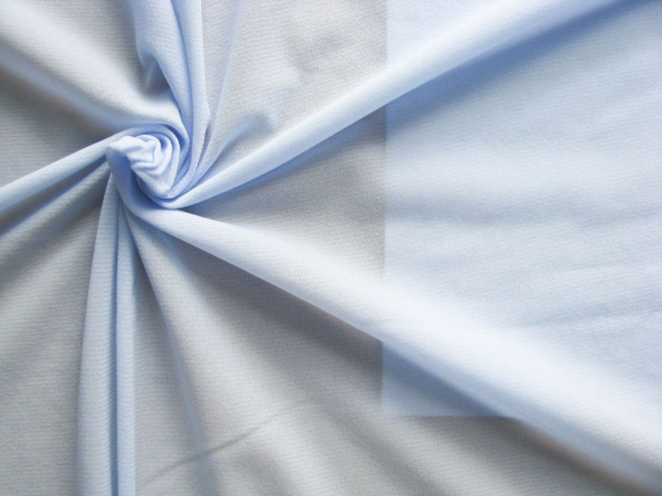 1m elastisches, hochwertiges Badefutter in baby-blau Fb0818