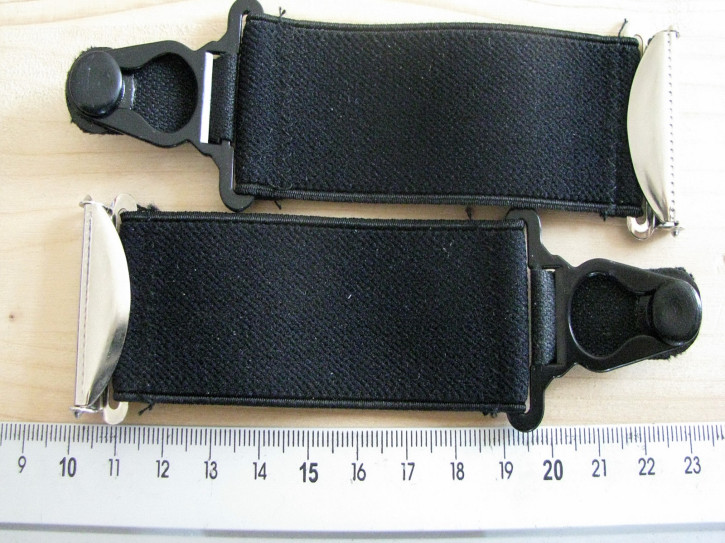 1 Stk. Strapshalterhalter in schwarz Fb4000 - Bandbreite 26mm