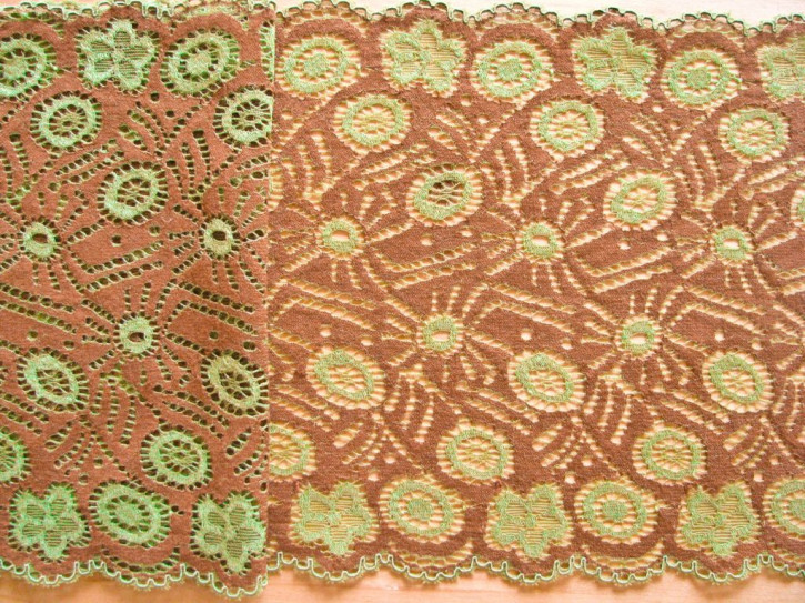 1m elastische Spitze "Spring-Time" - 16,5cm