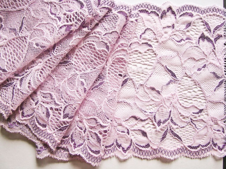 1m elastische Spitze "Sweet Hope" - 16cm