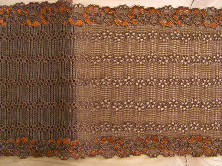 1m elastische Spitze "Florentina" - 16cm