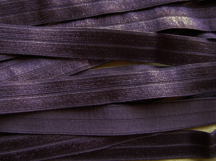 6m Falzgummi in aubergine/glänzend Fb0793 - 15mm