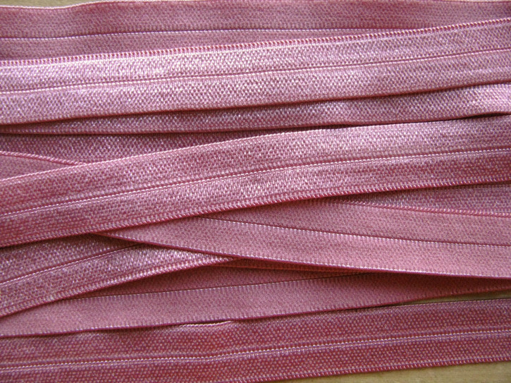 6m Falzgummi/Faltgummi in alt-rosa Fb0638- 11mm