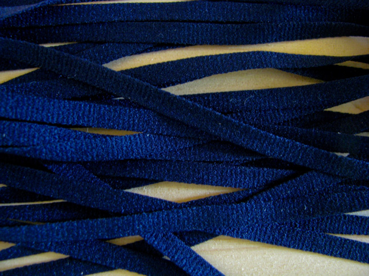 15m zartes Wäscheband in abend-blau Fb0810 - 4mm