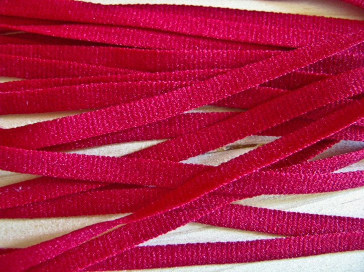 15m zartes Wäscheband in chianti-rot Fb0106 - 4mm