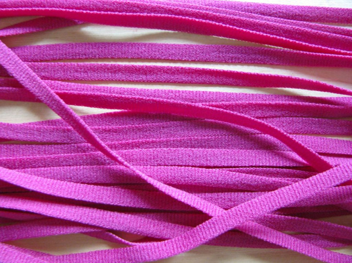 15m zartes Wäscheband in lip-stick/purple Fb1420 - 4mm