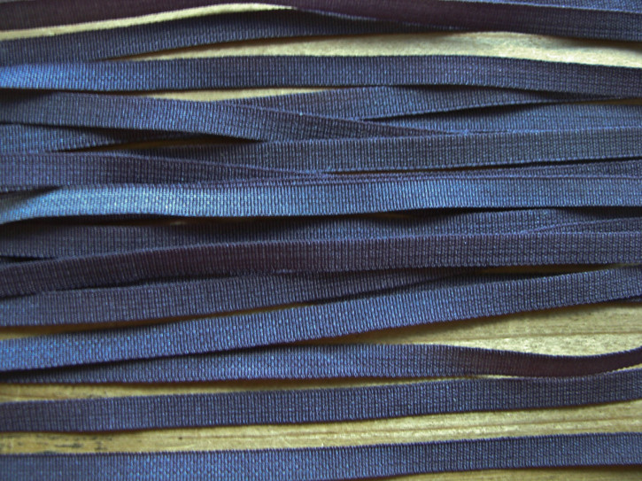 15m zartes Wäscheband in indigo-blau Fb0800 - 4mm