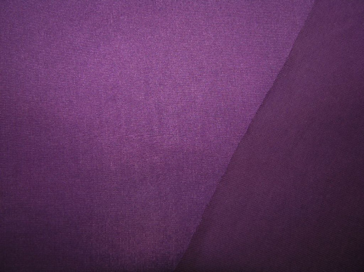 1m Cotton-PES-Wirkware in veilchen-lila Fb0046 - 1,32m